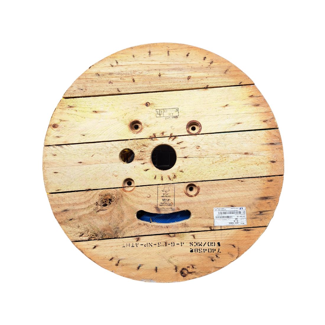 30INCHES WOODEN SPOOL