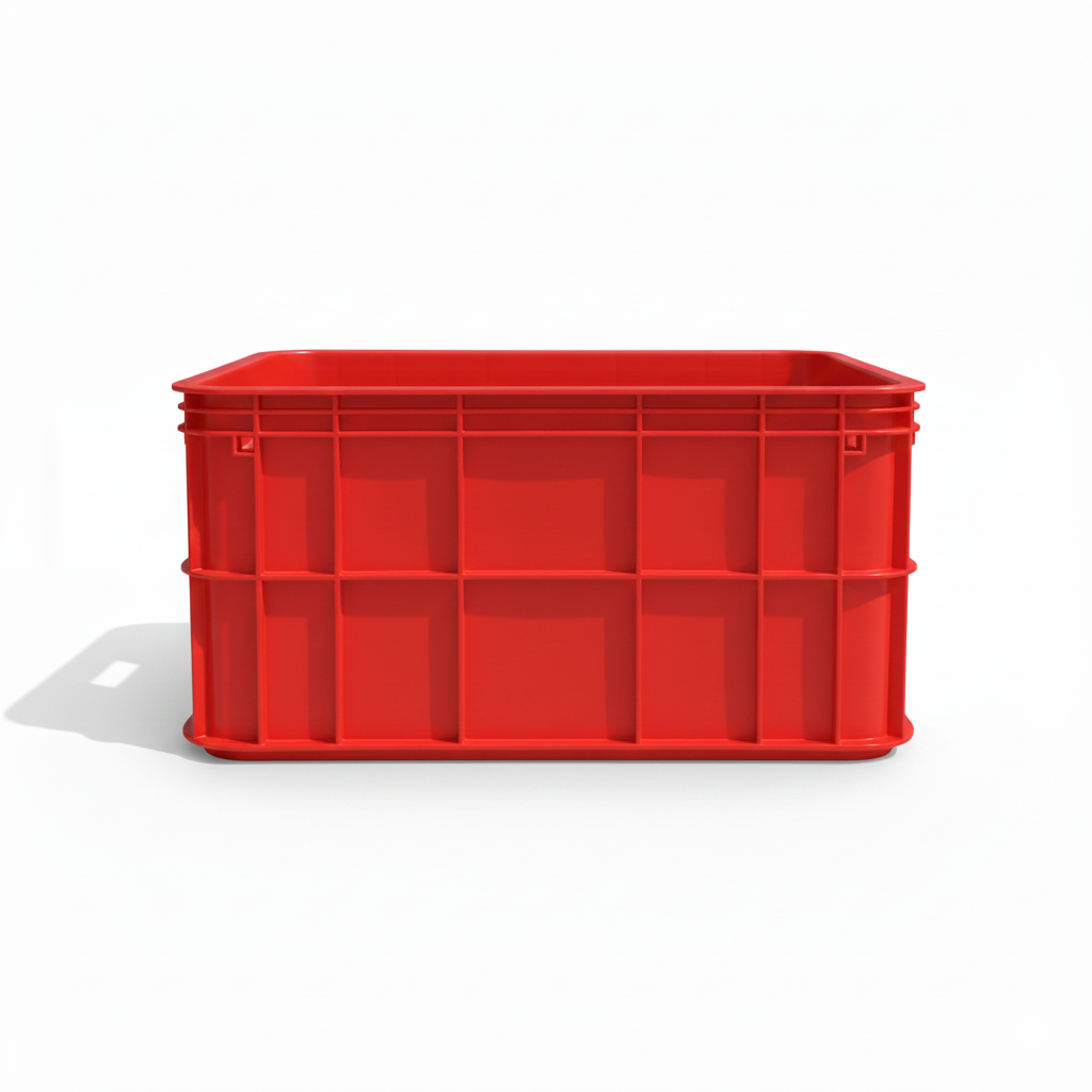 PLASTIC CHICKEN CRATES (52x36x25cm)