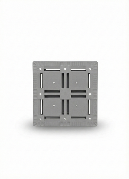 120x100CM MEDIUM DUTY PLASTIC PALLETS